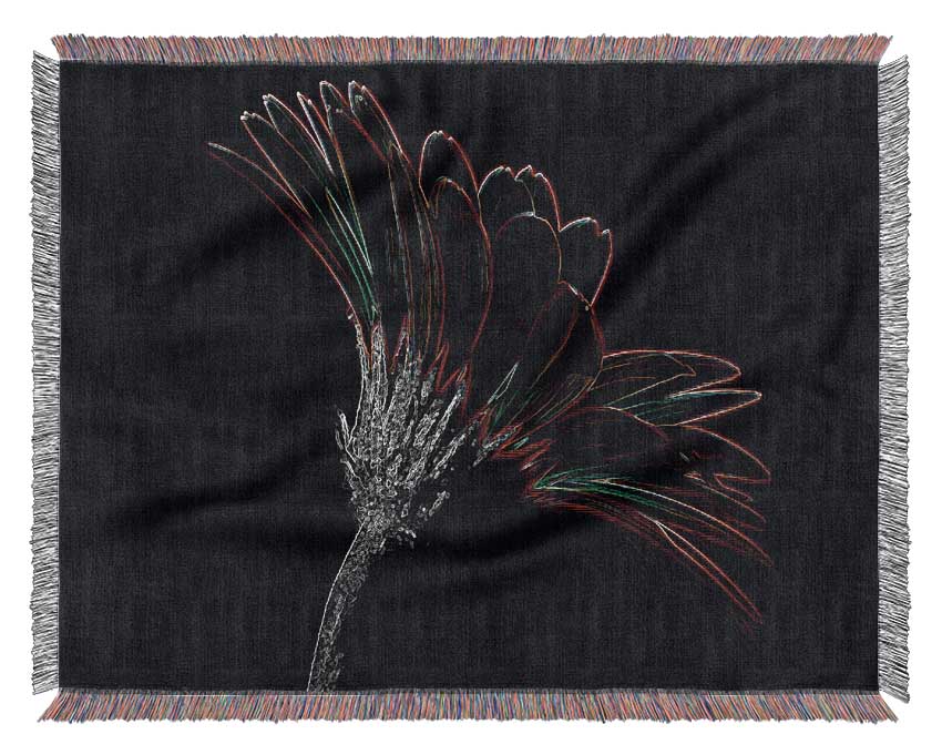 Abstract Neon Floral Delight