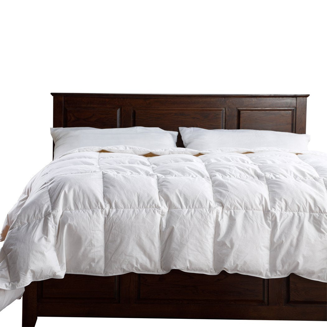 DreamZ 500GSM All Season Goose Down Feather Filling Duvet in Double