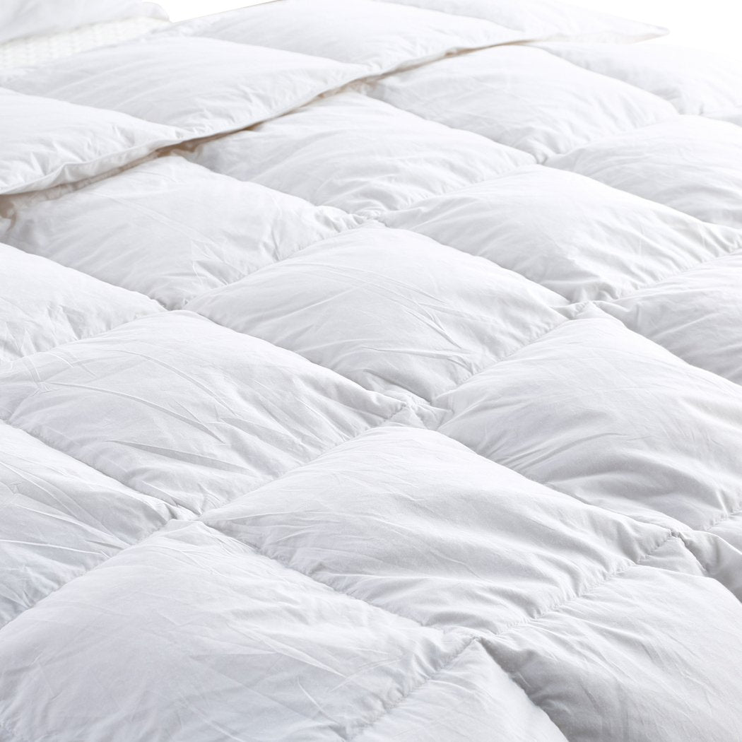 DreamZ 500GSM All Season Goose Down Feather Filling Duvet in Double