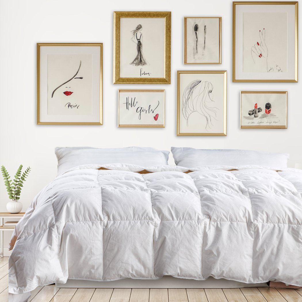 DreamZ 500GSM All Season Goose Down Feather Filling Duvet in Double